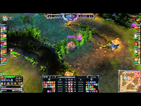 SKT T1 Faker Gragas vs Lucian