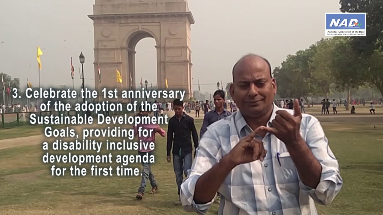 World Disabled Day 2016 at India Gate, New Delhi 