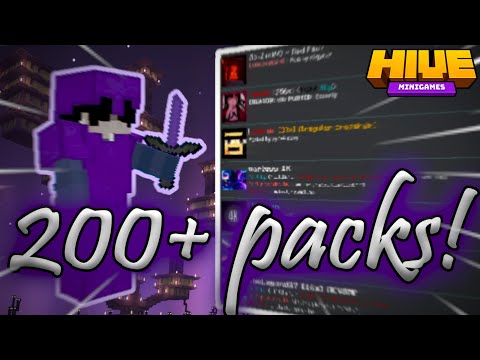 The BIGGEST Hive Pack Folder ~ 200 Packs - Part 4 [MCPE/MCBE]