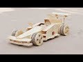 How To Make Amazing F1 Racing Car From Popsicle Sticks Popsicle Stick DIY