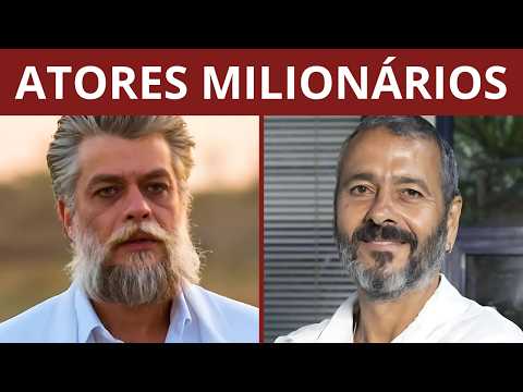 35 ATORES MAIS RICOS DO BRASIL | OS ATORES DA GLOBO QUE GANHAM MAIS E O QUE FAZEM COM O SALÁRIO