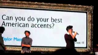 One Direction- Rap fresh prince of Bel-Air @ the beacon theater NYC 5/26/12