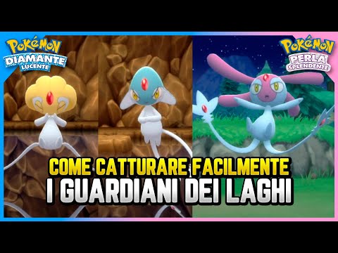 [GUIDA] Come catturare facilmente Mesprit, Uxie e Azelf su Diamante Lucente e Perla Splendente