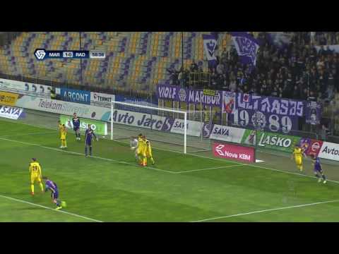 26. krog: Maribor - Radomlje 1:0 ; Prva liga Telekom Slovenije 2016/17