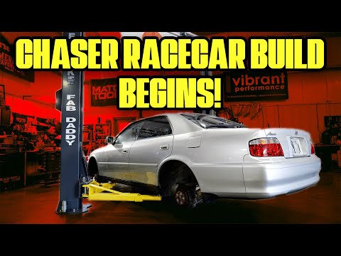 Building a 2JZ-GTE Toyota Chaser Tourer V2 Track Car | Full Roll Cage, Suspension, & Aero Episode 1