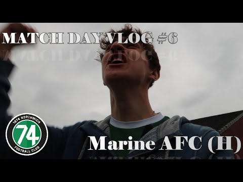 RED CARD, LATE DRAMA AND PENS ON THE ROAD TO WEMBLEY | MATCH DAY VLOG #6 | 1874 NORTHWICH VS MARINE