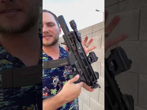 The JMAC Arm Bar and Folding Buttplate are perfect for these little setups!