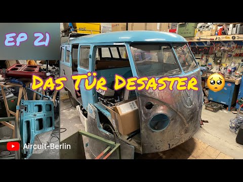 VW T1 Projekt - Das Tür Desaster - Gibt es noch schlimmere Bus Türen ? Lohnt die Restauration ?