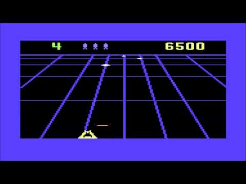 Lukozer Retro Game Review 075 - Beamrider - Commodore 64