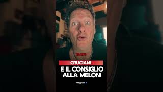 Robby Giusti - Giorgia ascolta il consiglio di Cruciani...(18.06.25 )