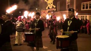 preview picture of video 'Lewes, The Amazing November 5th Bonfire Night Celebrations for 2012 part 6'
