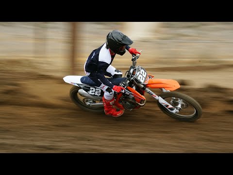 First Ride On The 2022 KTM 250 SX-F!