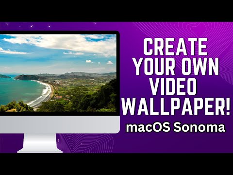 Create Customized Video Wallpaper in macOS Sonoma!
