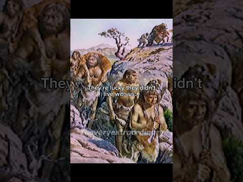 Dinosaurs are lucky they didn’t live with the humans #dinosaur #prehistoric #earlyhumans #iceage