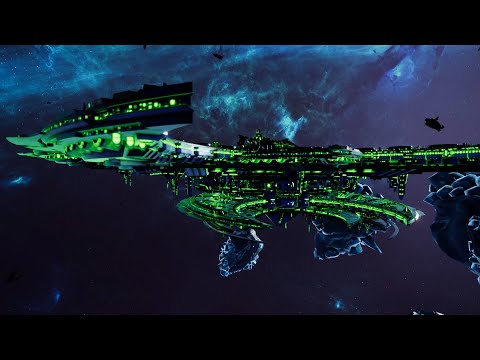 Skalgrim Mod: Anubis in action! Necrons vs Space Marines - Quick Battle, Battlefleet Gothic Armada 2