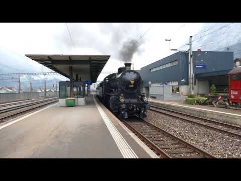 Mit Dampf über den Gotthard 2018