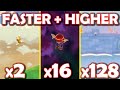 What If Every Level Made Mario Faster And Jump Higher World Bowser Great Tower Of Bowserland