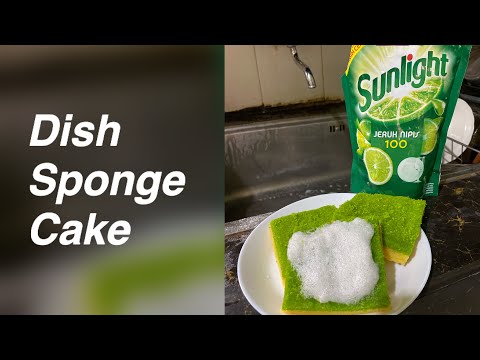 EASY FOOLPROOF DISH SPONGE CAKE