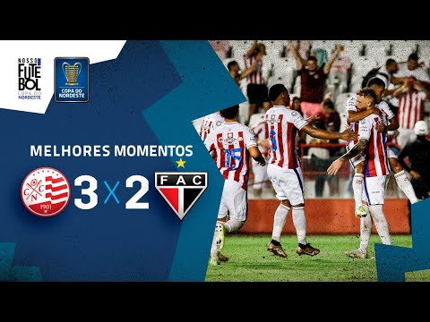 Vitória e classificação do Timbu! - Náutico 3 x 2 Ferroviário - Copa do Nordeste