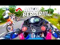 Nasib ZX636 Ketika Wheelie Bareng SUPERMOTO