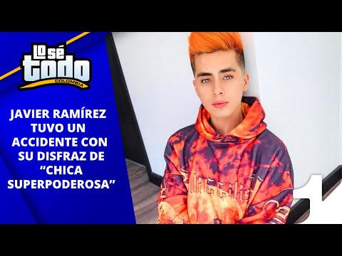 Lo Sé Todo - Hasta crema de bebés usó Javier Ramírez con accidentado disfraz de Chica Superpoderosa.