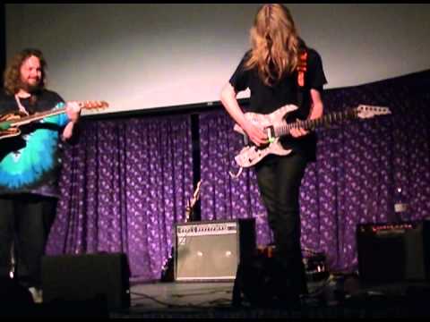 13 Thirteen year old kid teen Joe Steele Plays Steve Vai's For The Love of God live performance