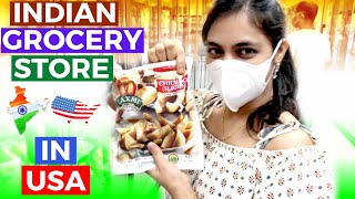 Indian Grocery Store In USA 🇮🇳  🇺🇸  | Kirana store in America | New India Bazaar | Hindi Vlog
