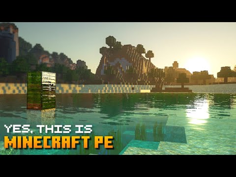 CravenTuber - Most Realistic Minecraft PE Shaders Pack! (GLSL PE)