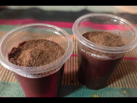 Eggless Chocolate pudding recipe
