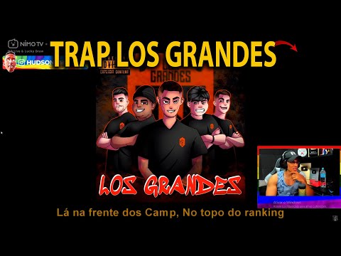 HUDSON AMORIM REAGINDO! TRAP DA LOS GRANDES - Rizzo prod. (JottaR)