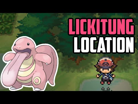 How to Catch Lickitung - Pokémon Black & White
