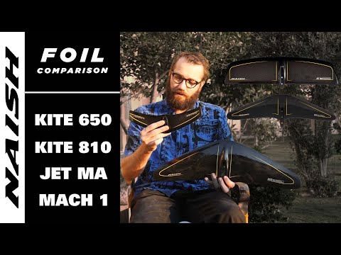 Naish Foils Compared | Kite810 650, JetMA850, Mach1 | Pro Insight