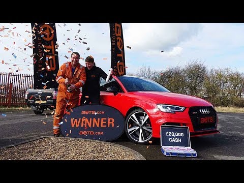 Winner! Week 10 2018 - Ken Harper - Audi RS3 Saloon + £20,000 Cash