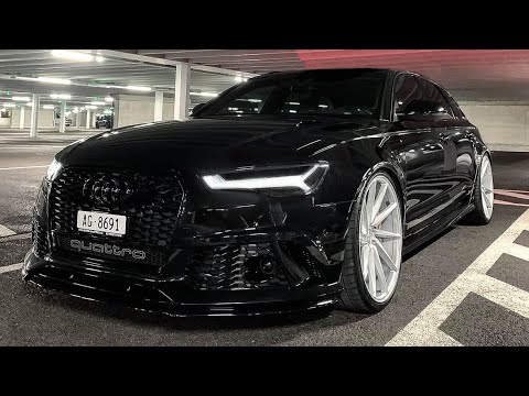 Beautiful Audi RS6 C7 Compilation - Amazing V8 Sound & Loud Pops and Bangs!
