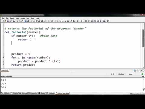 Recursive Factorial Function Introduction To Programming With Python Netcodeidea Com