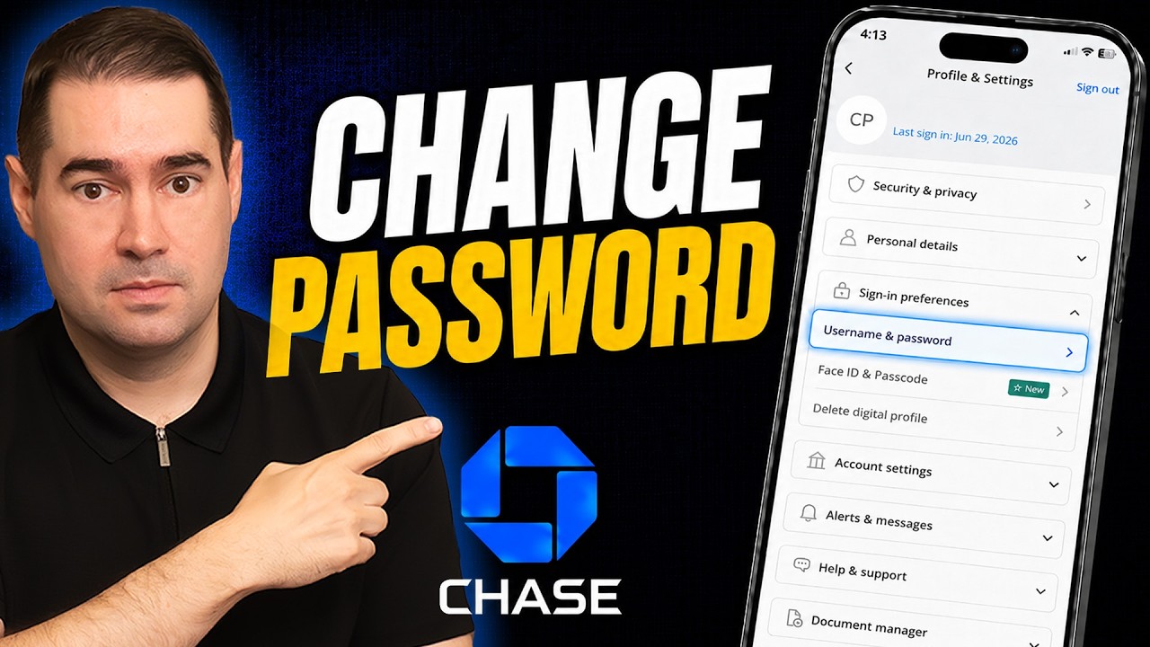 How to Change Your Chace App Password