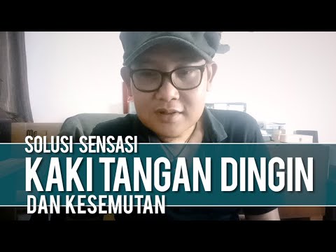 SENSASI KAKI KESEMUTAN tangan dingin NUMB - 8 solusi sembuh - anxiety panik dan lambung