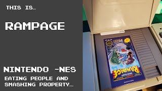 This is Rampage for the NES