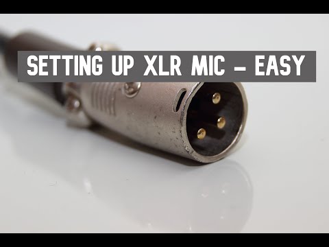 How to connect an XLR microphone to to your pc the CORRECT and EASY way (budget friendly)!!