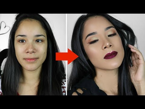 LAST MINUTE HOLIDAY MAKEUP | BEGINNERS