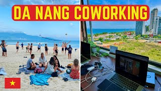 I Found The BEST Coworking Space 💻 In DA NANG with OCEAN VIEWS!🏖️