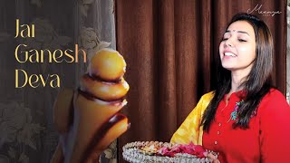 Maanya Arora | Ganesh Aarti | Ganesh Chaturthi - YouTube