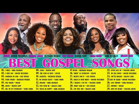 Greatest Hit Gospel Songs❤️Donnie McClurkin, Kirk Franklin, Marvin Sapp, Hezekiah Walker,Cece Winans
