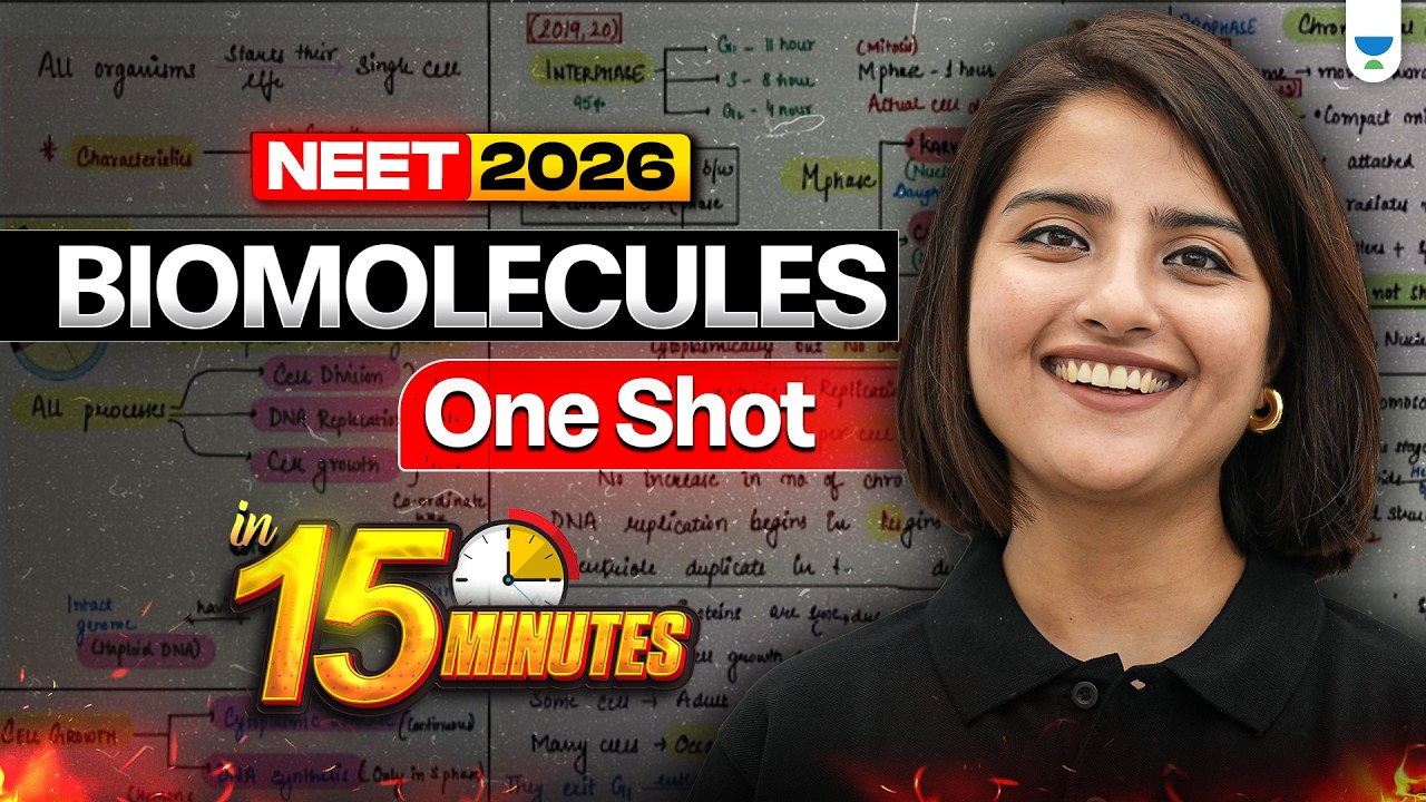 Biomolecules One Shot in 20 Minutes | Seep Pahuja | NEET 2026