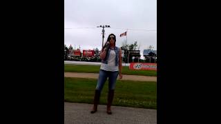 Canadian National Anthem, Brittany Brodie