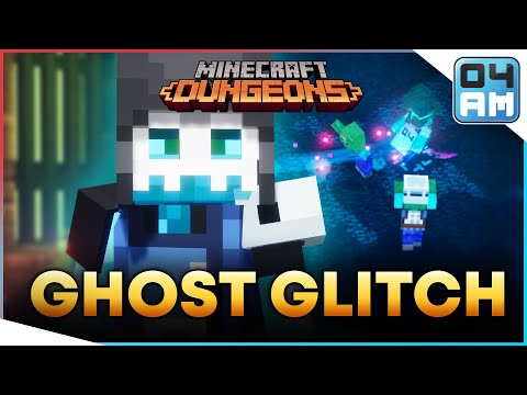 THE GHOST BUG - Permanent Ghost Form Glitch in Minecraft Dungeons