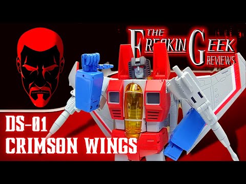 DS-01 CRIMSON WINGS (Starscream): EmGo's Transformers Reviews N' Stuff