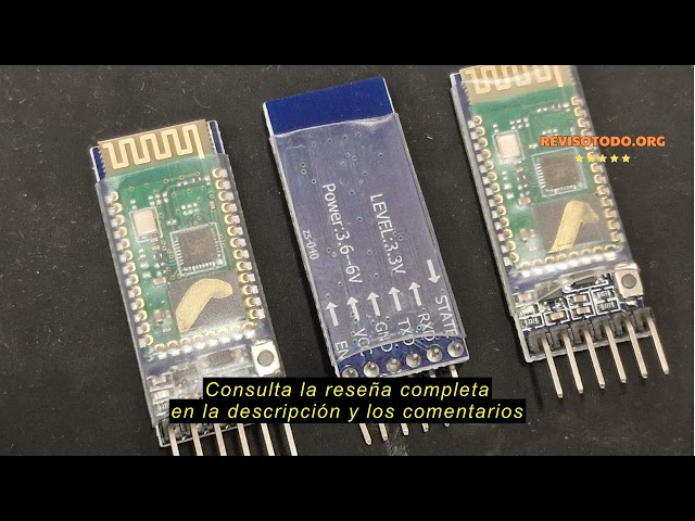 Vídeo relacionado con 3 unidades Bluetooth HC Módulo 05 Transceptor RF Wireless TTL Serie Compatible con Arduino y Raspberry Pi