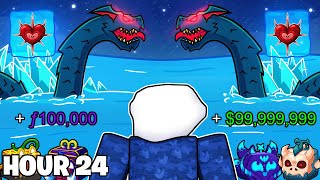 Download lagu Leviathan Hunting For 24 HOURS in BloxFruits.. mp3