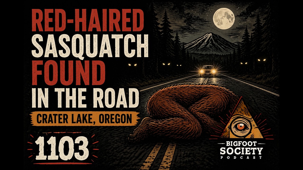 Red-Haired Sasquatch Found Lying in the Road Near Crater Lake | Oregon Encounter